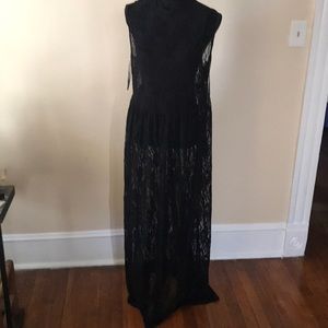 Black lace Forever 21 dress